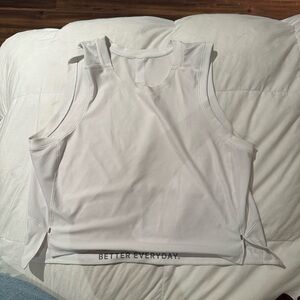 lululemon athletica White Tank Top